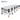 600mm width motorized flexible conveyor