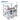 bottle cartoner machine with bottle feeding structure
