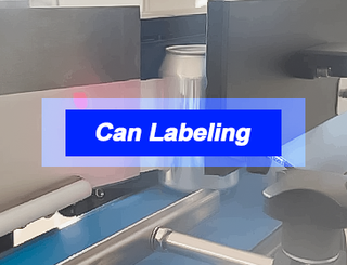 Can Labeling Machine