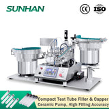 test tube filling capping machine