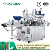 perfume oil filling capping machine