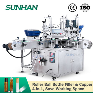 perfume oil filling capping machine