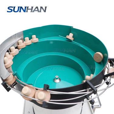 vibratory bowl sorter of diffuser jar corking machine