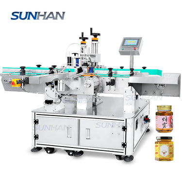 hexagonal jar labeling machine