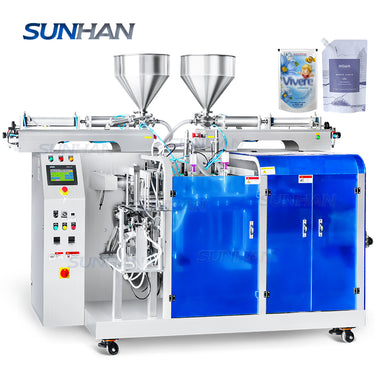 refillable pouch filling sealing machine for softener