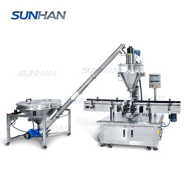 automatic powder filling machine for talcum powder