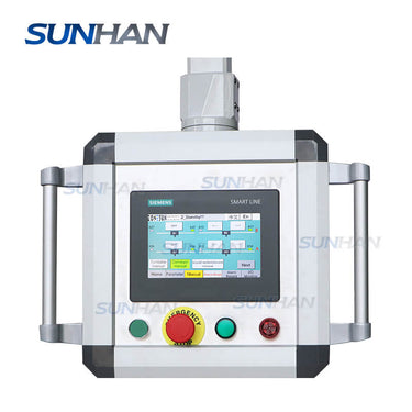 control panel of spout pouch filling capping machine