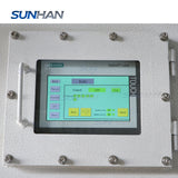 control panel of ATEX filling machine