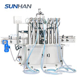 back side of foamy liquid filling machine