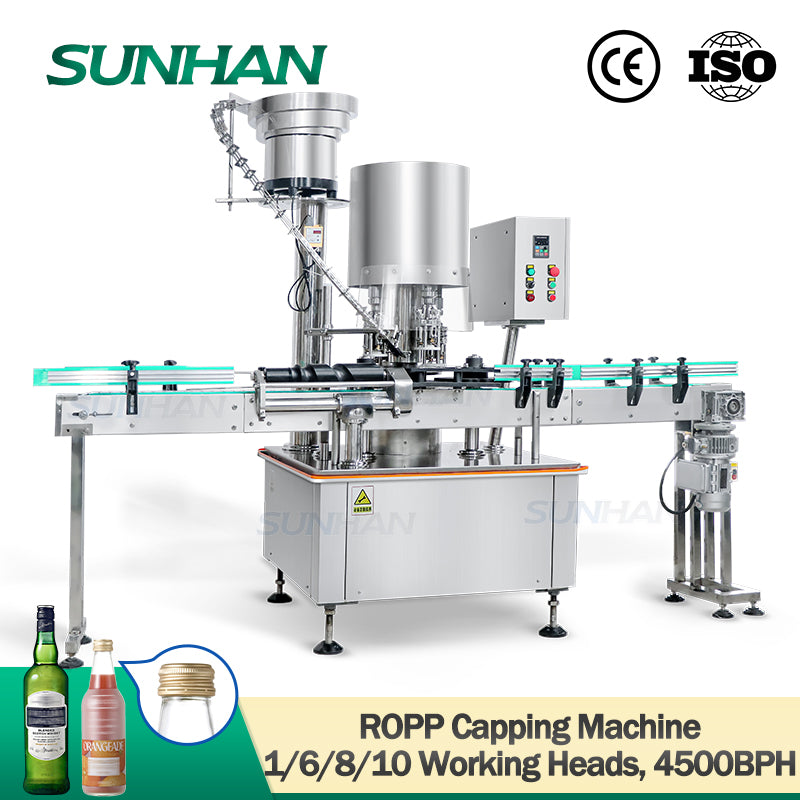ROPP Capping Machine | SH-XG440C4 Pilfer Proof Cap Capper – SUNHANPACK