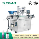 small bottle filling capping machine