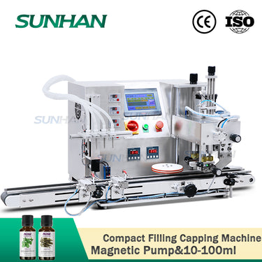 filling capping machine for essential oil