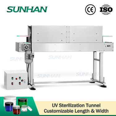 UV germicidal tunnel for bottle