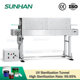 UV germicidal tunnel for bottle