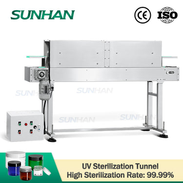 UV germicidal tunnel for bottle