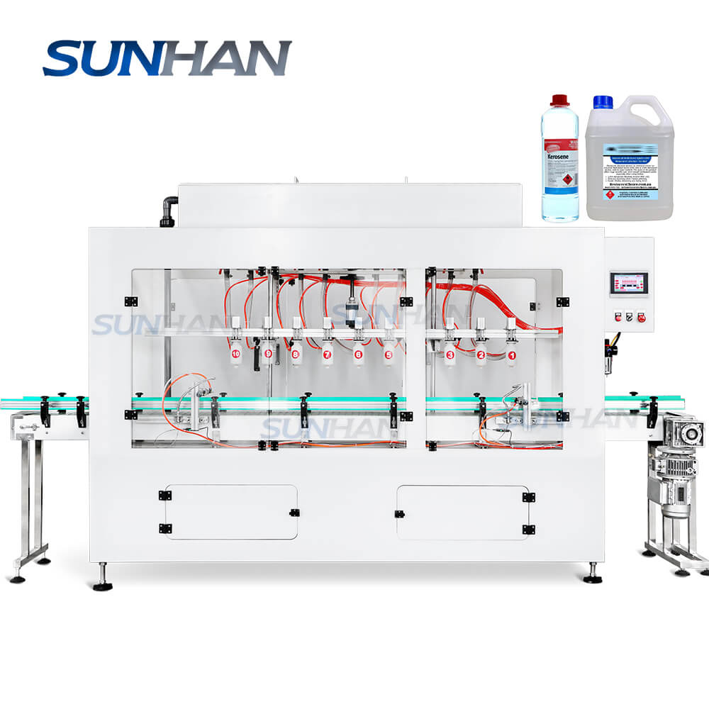 Anti-corrosion Sulfuric Liquid Battery Acid Filling Machine – SUNHANPACK