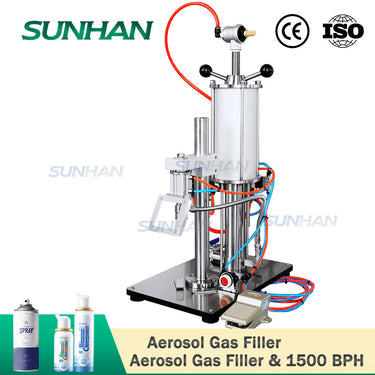 aerosol gas filling machine