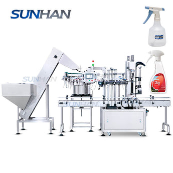 spray bottle capping machine