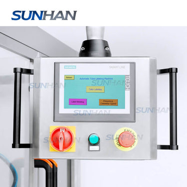 control panel of sealants tube labeler