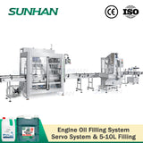 engine oil production line