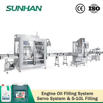 engine oil production line