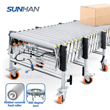 motorized flexible conveyor