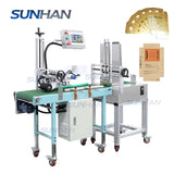 flat chipboard labeling machine