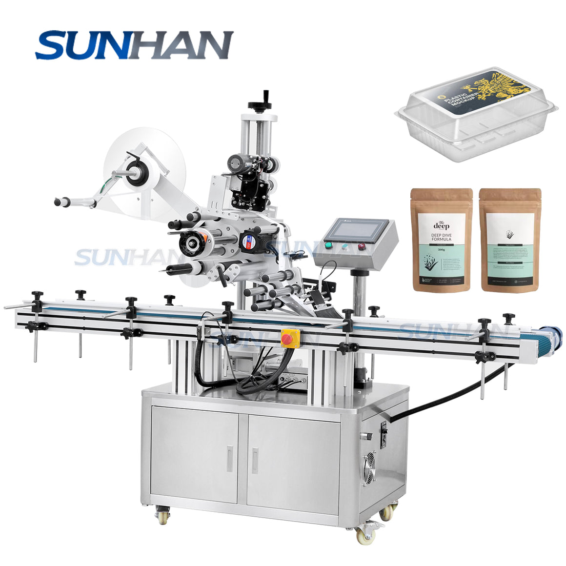 Automatic Top Side Paper Boxes Pouch Plastic Packaging Bags Self-adhes ...