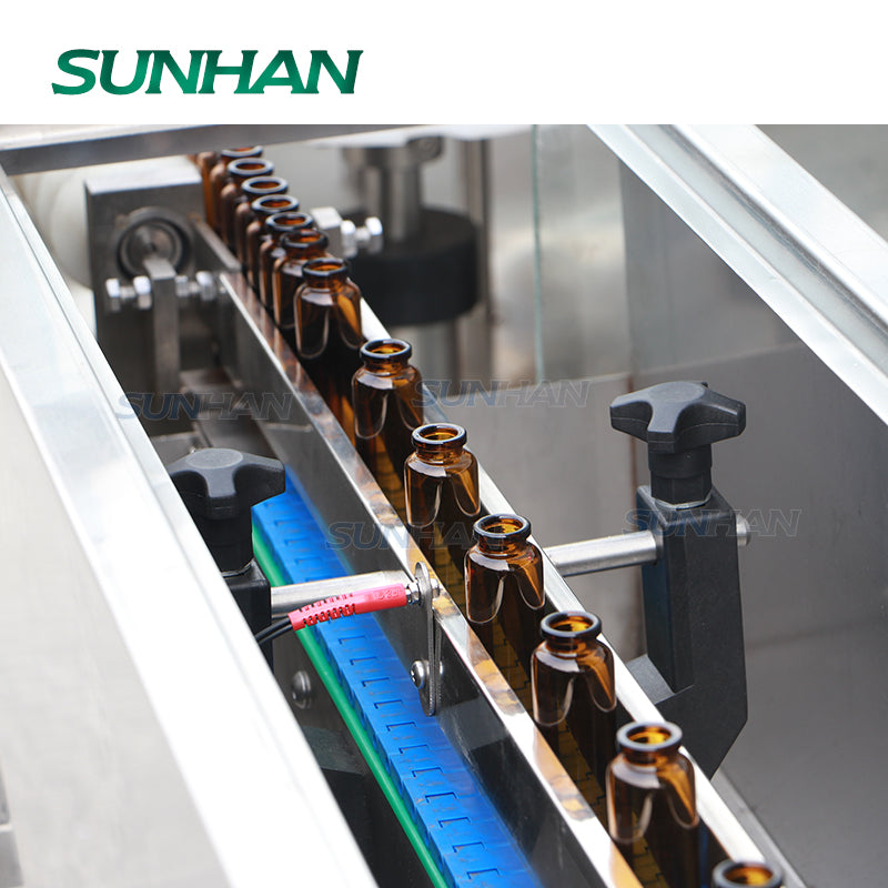 Small Rinser Machine Rotary Vial Air Rinsing Machine | SH-WB48 Small Bottle Rinser – SUNHANPACK
