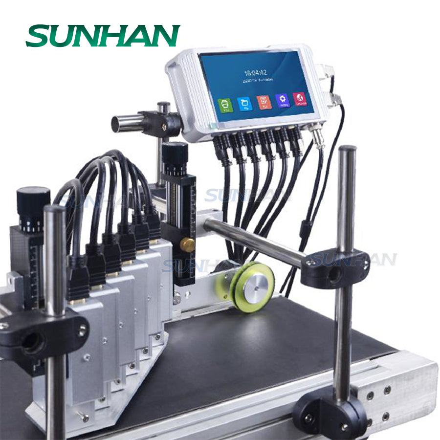 Inkjet Coding Printing Machine | SH-DC127 Online Spray Batch Coder ...
