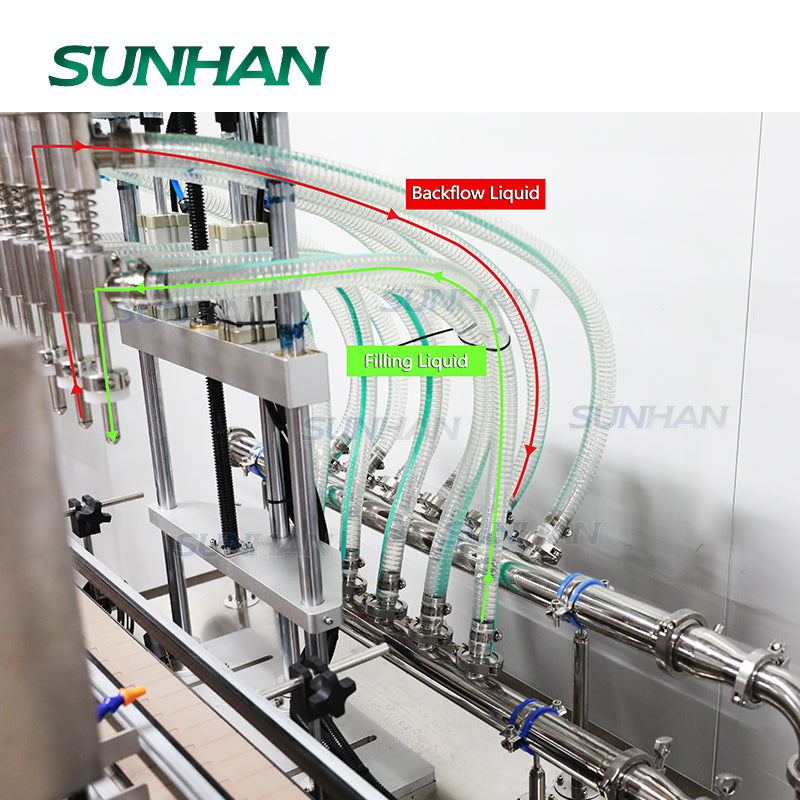 Isobaric Liquid Level Filling Machine | SH-VTZL100 Auto Gravity Filler ...