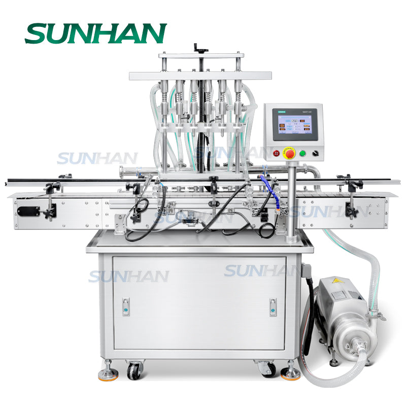 Isobaric Liquid Level Filling Machine | SH-VTZL100 Auto Gravity Filler ...
