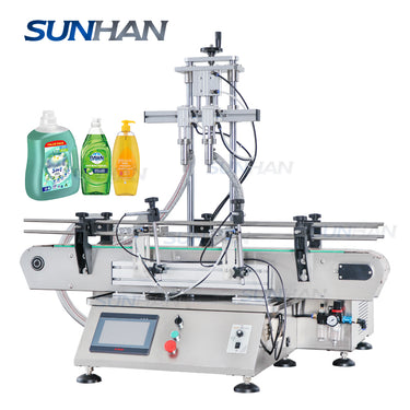 liquid detergent filling machinery