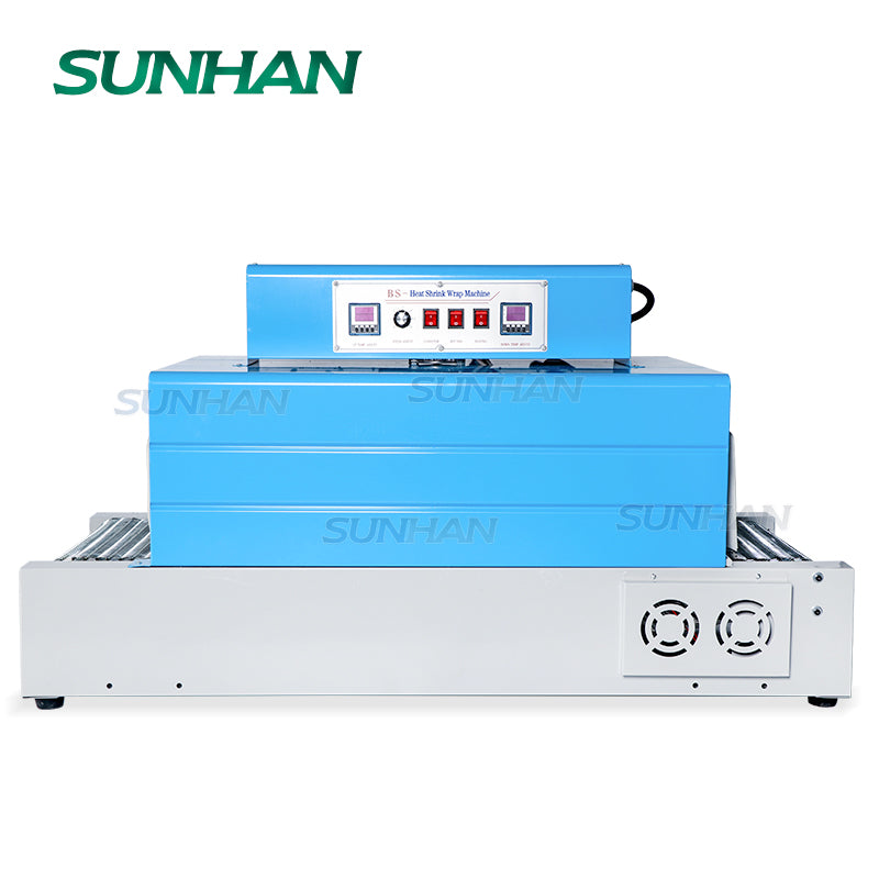 Thermal Wrapper Tabletop Thermal Heat Shrink Tunnel PVC Film Shrinking Wrapper Machine ...