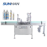 paint can filling crimping machine