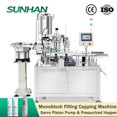 monoblock viscous liquid filler capper