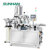 servo paste filling capping machine