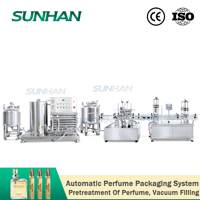 Perfume Packaging System | SH-FAL180XW Body Mist Spray Bottle Filling ...
