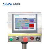 control panel of vial tube filling crimping machine