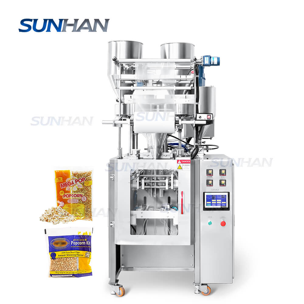 Kit Packing Machine ポップコーンキットバター小袋顆粒充填シーリング包装機 – SUNHANPACK