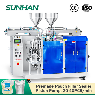 refillable pouch filling sealing machine for softener