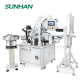 roller ball bottle filling capping machine