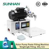 paste weighing filling machine