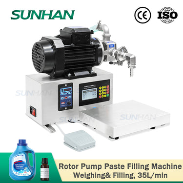 paste weighing filling machine