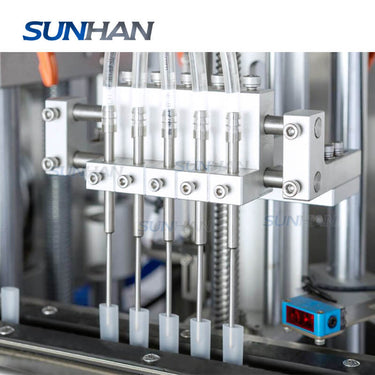 filling nozzle of single dose strips packaging machine for serum