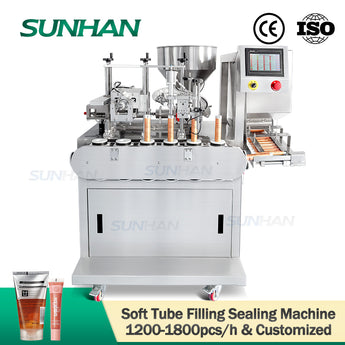 soft tube filling sealing machine