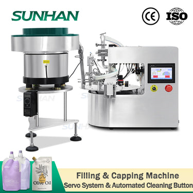 spout pouch filling capping machine