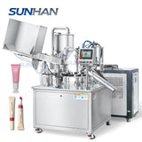 squeezable tube filling machine