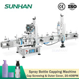 spray bottle capping machine