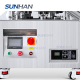 control panel of tabletop soft tube filling machine